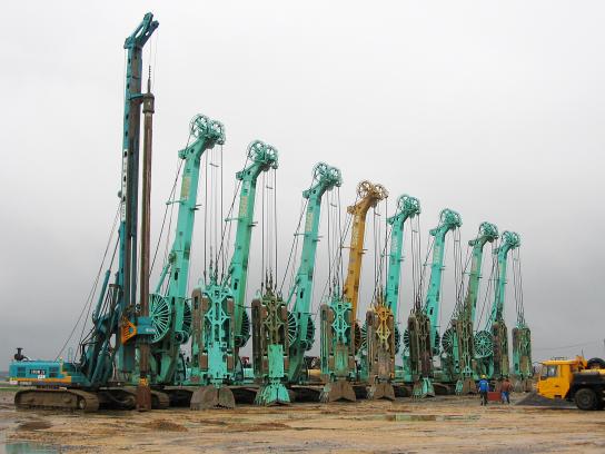 整机出租上海金泰sg35成槽机